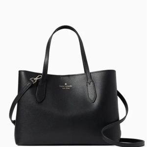 NWT kate spade Black Harper Satchel Crossbody Bag